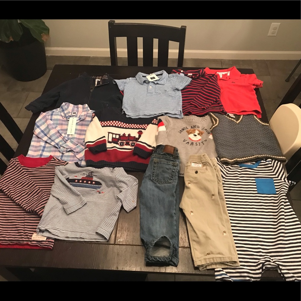 NWT Janie and Jack, Hanna Andersson Boys Lot